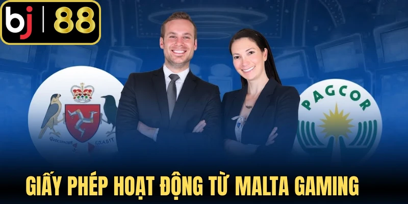 Giấy phép hoạt động từ Malta Gaming