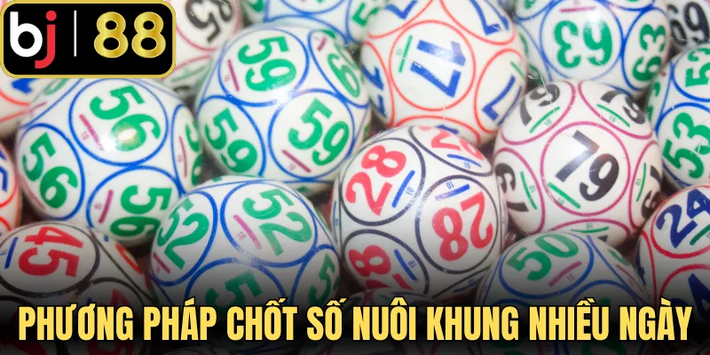 Phương pháp chốt số bằng nuôi khung nhiều ngày